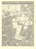 Moorgate, Hoxton, Bishopsgate, City, Shoreditch. E1 After ROCQUE 1971 (1746) map