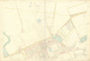 City of York #6 Heworth Monk Stray Layerthorpe. Ordnance Survey 1852 old map