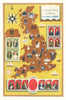 A Literary Map of Britain. Fly there by BOAC. By Robert Tavener 1962 old
