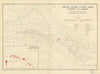 Obszary naftowe i gazowe Polski w Karpatach Carpathian Oil & Gas fields 1928 map