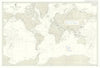 Royal Navy Orient 92 Deployment. Far East. Admiralty chart #3934 1958 (1992) map