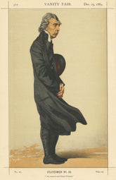 VANITY FAIR SPY CARTOON Archibald Tait 'An earnest & liberal primate' 1869
