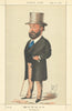 VANITY FAIR SPY CARTOON Algernon Borthwick 'The Morning Post' Newspapers 1871