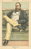 VANITY FAIR SPY CARTOON Lionel Seymour William Dawson-Damer 'Hippy'. Coïdé 1871