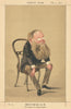 VANITY FAIR SPY CARTOON Wilkie Collins. The Novelist who invented Sensation 1872