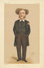 VANITY FAIR SPY CARTOON Albert Grant 'Leicester Square' Finance. By Ape 1874