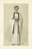 VANITY FAIR SPY CARTOON Rev Henry White 'Prayers' Clergy. By Ape 1874 print