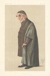 VANITY FAIR SPY CARTOON Rev Edward Bouverie Pusey 'High Church'. Clergy 1875