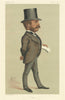VANITY FAIR SPY CARTOON William Hart Dyke 'a whipper' Tennis. By Ape 1875