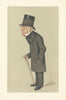 VANITY FAIR SPY CARTOON Sir George Biddell Airy 'Astronomy'. By Ape 1875 print