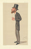VANITY FAIR SPY CARTOON Lord Edmond George Fitzmaurice 'Calne' Wilts 1878