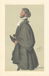 VANITY FAIR SPY CARTOON Rev Francis Edmund Cecil Byng 'Prayers' Clergy 1879