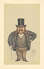 VANITY FAIR SPY CARTOON Henri or Heinrich Opper de Blowitz 'The Times' 1885