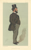 VANITY FAIR SPY CARTOON John Henniker Heaton 'International Penny Postage' 1887
