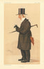 VANITY FAIR SPY CARTOON James Sewell, New College Oxford Warden 'The Shirt' 1894