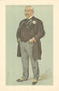 VANITY FAIR SPY CARTOON Albert Sandeman 'The Bank of England' Governor/Wine 1895