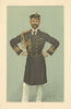 VANITY FAIR SPY CARTOON Seymour John Fortescue 'An Equerry in Waiting' 1895