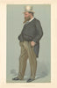 VANITY FAIR SPY CARTOON Lionel Walter Rothschild 'the Aylesbury Division' 1900