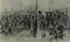 Royal party welcomed by Indian chiefs, pow-wow, Shaganappi, Calgary, Canada 1901