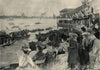 Royal Party. Indian War-Canoe Championship, Rockcliffe, Ottawa river Canada 1901