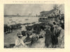 Royal Party. Indian War-Canoe Championship, Rockcliffe, Ottawa river Canada 1901
