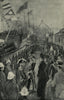 Duke & Duchess of Cornwall & York disembarking the Ophir at Portsmouth 1901
