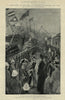Duke & Duchess of Cornwall & York disembarking the Ophir at Portsmouth 1901