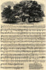 The Old Oaks of Windsor. Sheet music. Healey. Edward Loder 1846 print