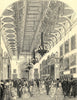Queen Victoria's State Ball: guests arriving at Buckingham Palace 1848 print