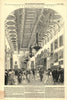 Queen Victoria's State Ball: guests arriving at Buckingham Palace 1848 print