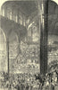 The Norwich musical festival, in Saint Andrew's Hall. Norfolk 1848 old print