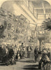 Queen Victoria's visit to the Royal Academy Exhibition. London. Society 1849