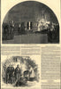 Louis Philippe funeral: Chapelle Ardente, Claremont. Chapel vault Weybridge 1850