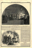 Louis Philippe funeral: Chapelle Ardente, Claremont. Chapel vault Weybridge 1850