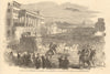 San Francisco procession celebrating California's admission to the Union 1851