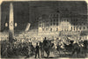 Royal visit to the City - return of Her Majesty from the Guildhall. London 1851