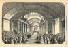 Presentation of the address of the Exchange, Manchester. Lancashire 1851 print