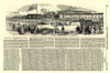 Commencement of the new docks at Swansea. The ceremony in Burrows-Square 1852