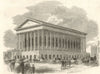 Birmingham Musical Festival - Arrival of the company at the Town Hall 1852