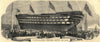 Launch of H. M. S. Windsor Castle, 140 Guns. Royal Navy. Ships 1852 old print