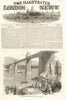 Queen Victoria. Britannia Tubular Bridge. Wales. Menai Strait. Anglesey 1852