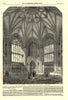 The Great Octagon, or Central Hall, new Houses of Parliament. London 1852
