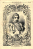 Napoleon III, Emperor of the French. France. Royalty 1853 old antique print