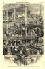 Inauguration of the New York Crystal Palace - platform in the north nave 1853