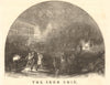 The iron ship. Manufacturing. Manufacturing 1853 old antique print picture