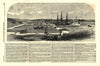 Her Majesty's new steam-yard, at Keyham. Devon. Ports 1853 old antique print