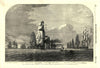 The Baltic Fleet running for Dover Straits, sketched by OW Brierley 1854 print