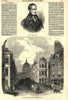The late James Montgomery - city improvements - Cannon Street west. London 1854