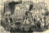 Emperor of Austria & Princess Elizabeth's wedding, Augustins church, Vienna 1854