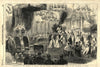 Emperor of Austria & Princess Elizabeth's wedding, Augustins church, Vienna 1854